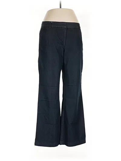 Pre-owned Lands' End Dress Pants In Blue