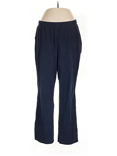 Pre-owned Lands' End Dress Pants In Blue