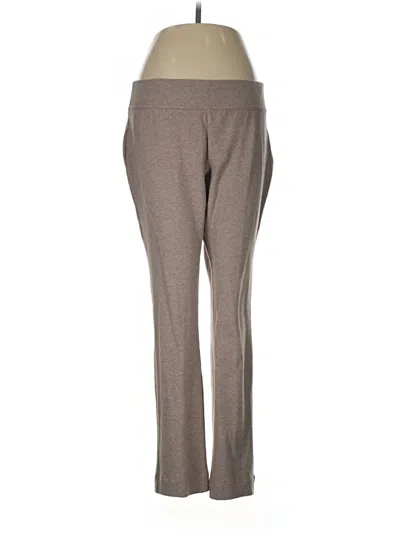 Pre-owned Lands' End Dress Pants In Brown