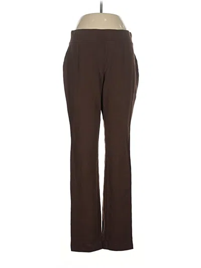Pre-owned Lands' End Dress Pants In Brown