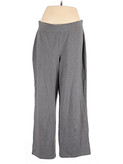 Pre-owned Lands' End Dress Pants In Gray