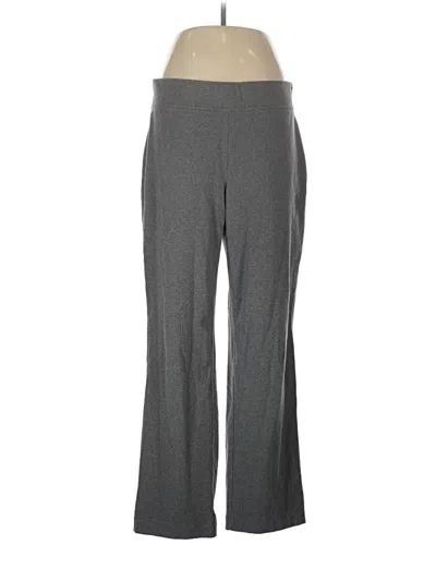 Pre-owned Lands' End Dress Pants In Gray
