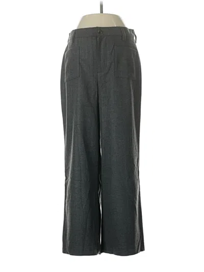 Pre-owned Lands' End Dress Pants In Gray