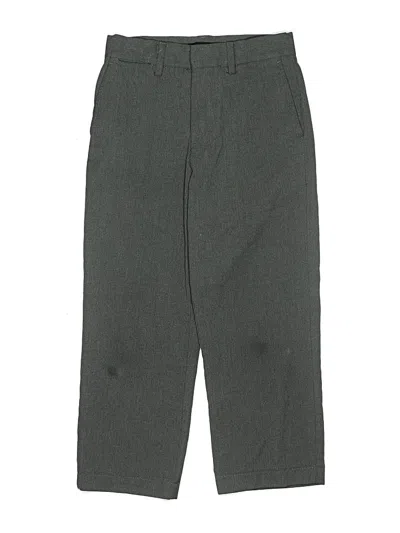 Pre-owned Lands' End Kids'  Dress Pants In Gray