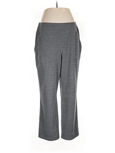 Pre-owned Lands' End Dress Pants In Gray