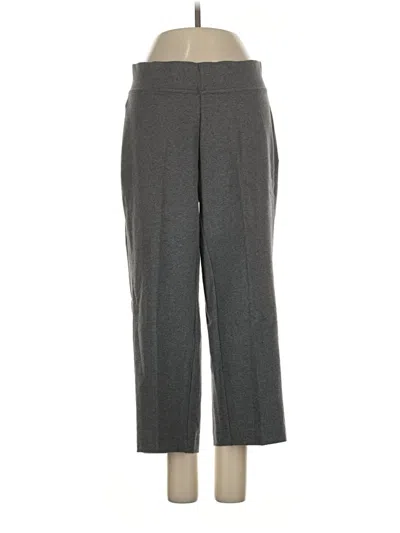 Pre-owned Lands' End Dress Pants In Gray