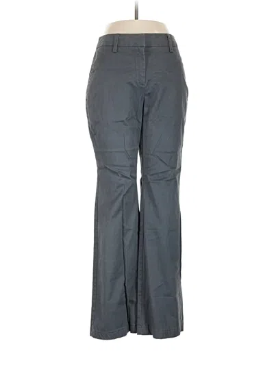 Pre-owned Lands' End Dress Pants In Gray