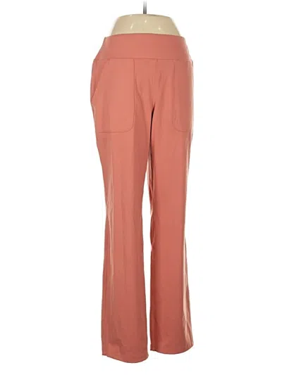 Pre-owned Lands' End Dress Pants In Orange