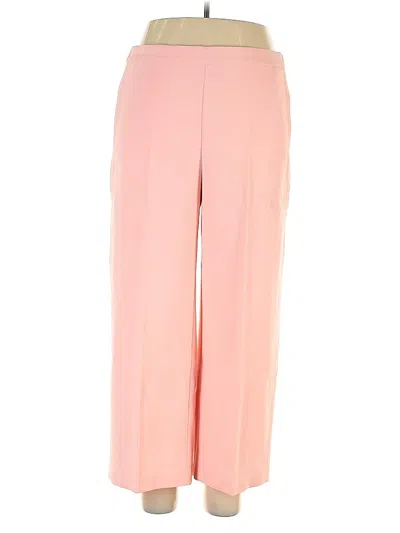Pre-owned Lands' End Dress Pants In Pink