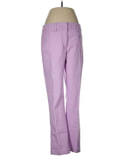 Pre-owned Lands' End Dress Pants In Purple
