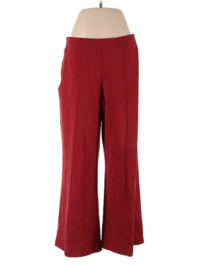 Pre-owned Lands' End Dress Pants In Red