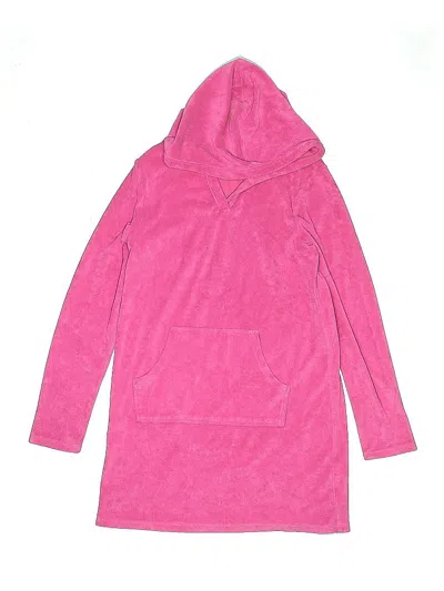 Pre-owned Lands' End Kids'  Dress In Pink