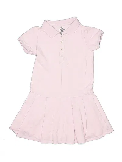 Pre-owned Lands' End Kids'  Dress In Pink