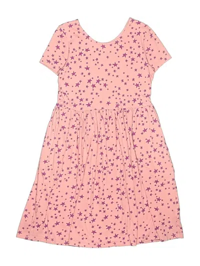 Pre-owned Lands' End Kids'  Dress In Pink