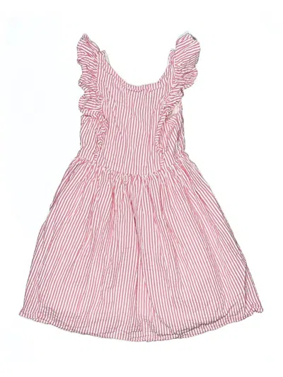 Pre-owned Lands' End Kids'  Dress In Pink