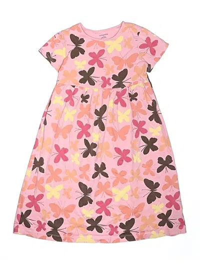 Pre-owned Lands' End Kids'  Dress In Pink