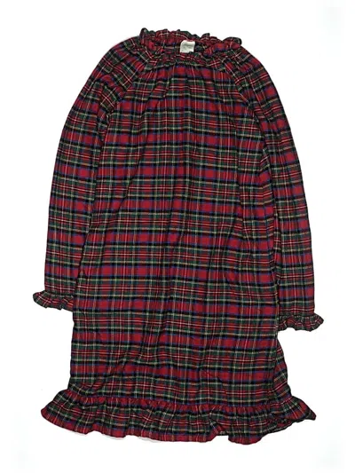 Pre-owned Lands' End Kids'  Dress In Red