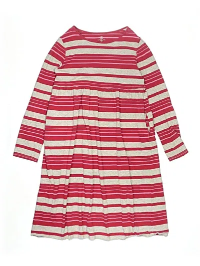 Pre-owned Lands' End Kids'  Dress In Red