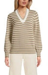 Lands' End Plus Size Drifter Set In Brown