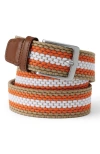 Lands' End Elastic Braid Belt In Multi