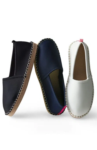 Lands' End Espadrille Beach And Water Shoes In Black