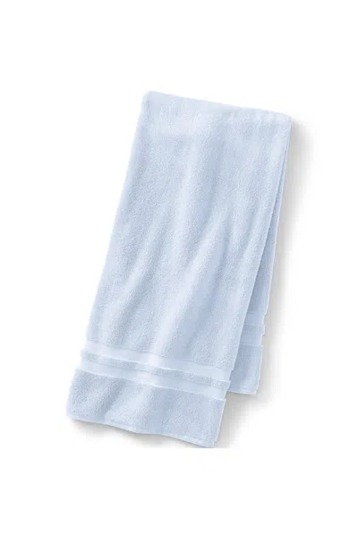 Lands' End Essential Cotton Bath Towel In Blue