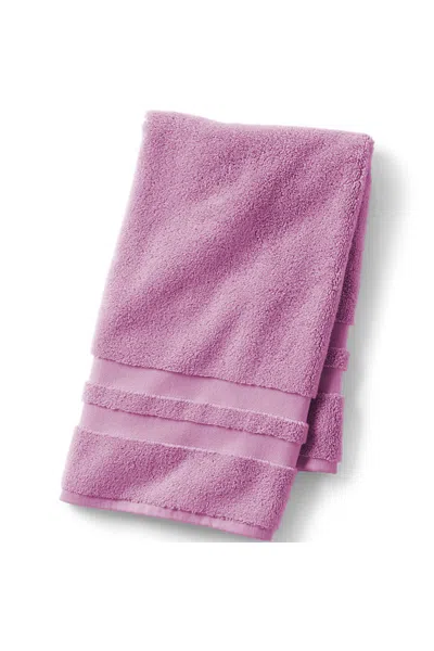 Lands' End Essential Cotton Hand Towel In Pink
