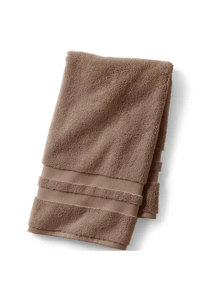 Lands' End Essential Cotton Hand Towel In Brown