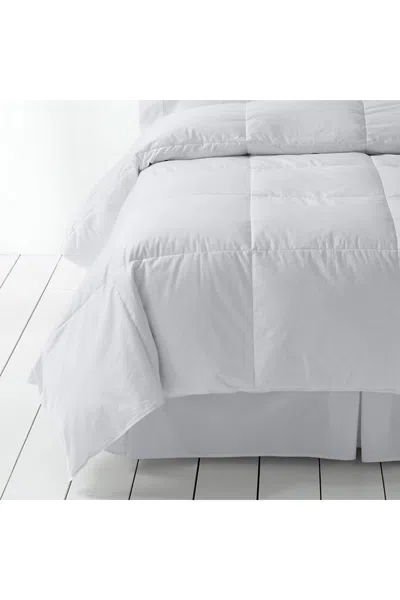 Lands' End Essential Down Comforter In White