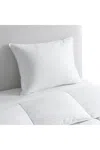 Lands' End Essential Pureloft Medium Bed Pillow In White