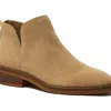 Lands' End Essential Zip Up Ankle Booties In Brown