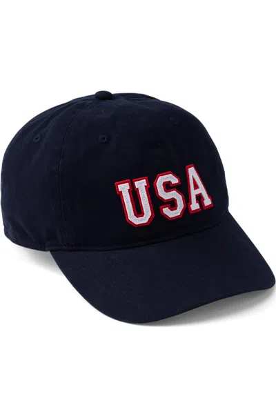 Lands' End Everyday Baseball Cap In Blue