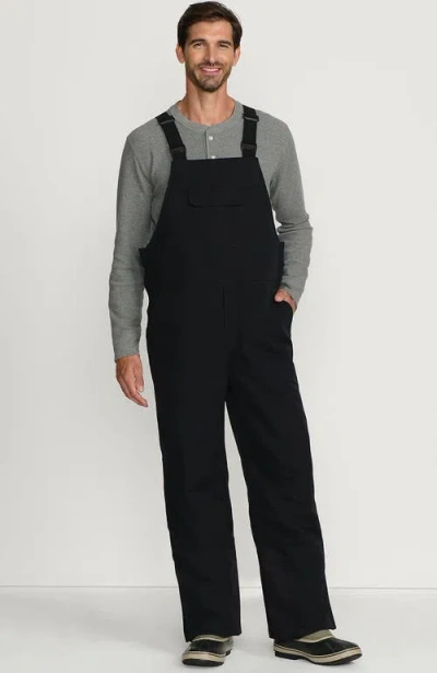 Lands' End Expedition Winter Bib Snow Pants In Black