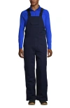 Lands' End Expedition Winter Bib Snow Pants In Blue