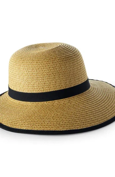 Lands' End Facesaver Sun Hat In Brown