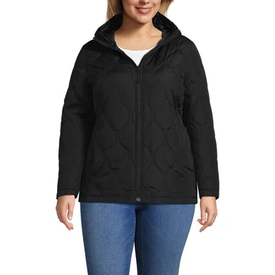 Lands' End Featherfree Insulated Jacket In Black