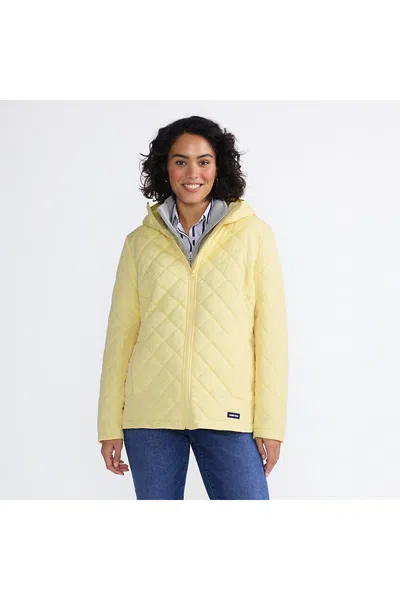 Lands' End Featherfree Insulated Jacket In Yellow