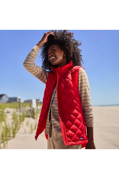 Lands' End Featherfree Insulated Vest In Multi