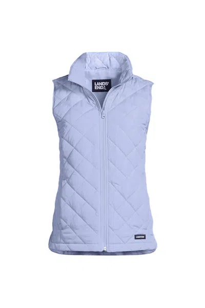 Lands' End Featherfree Insulated Vest In Purple