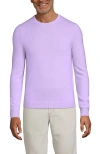 Lands' End Fine Gauge Cashmere Sweater In Dried Lavender