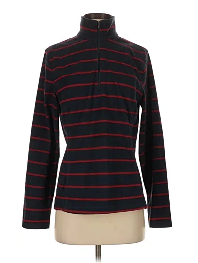 Pre-owned Lands' End Fleece Jacket In Red