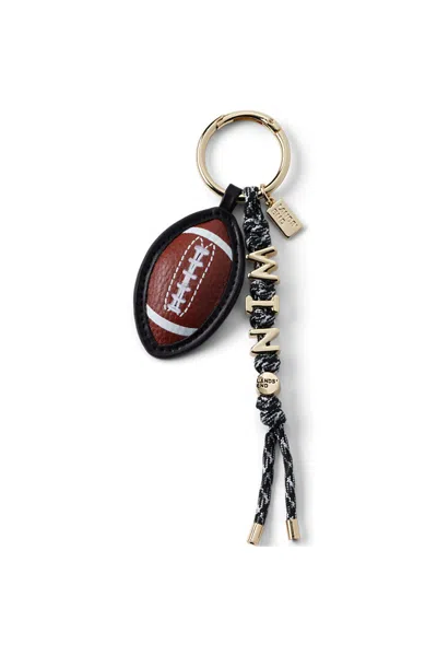 Lands' End Football Bag Charm In Black