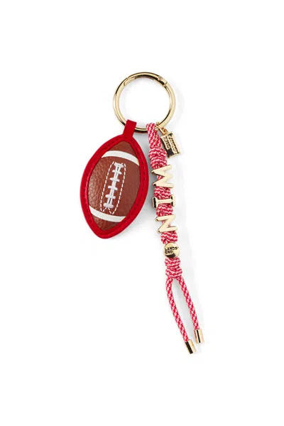 Lands' End Football Bag Charm In Red