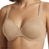 Lands' End Full Coverage Bra True Solutions Light Weight Microfiber Basics In Neutral