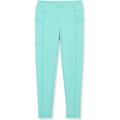 LANDS' END LANDS' END GIRLS ACTIVE LEGGINGS