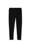 Lands' End Kids'  Girls Active Leggings In Black