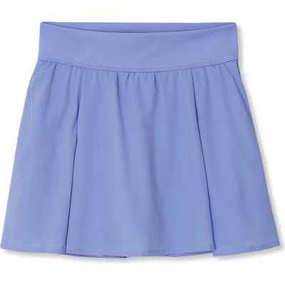 Lands' End Kids'  Girls Active Pleated Skort In Blue