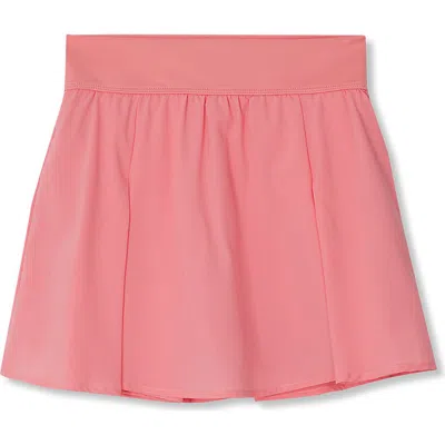 Lands' End Kids'  Girls Active Pleated Skort In Pink