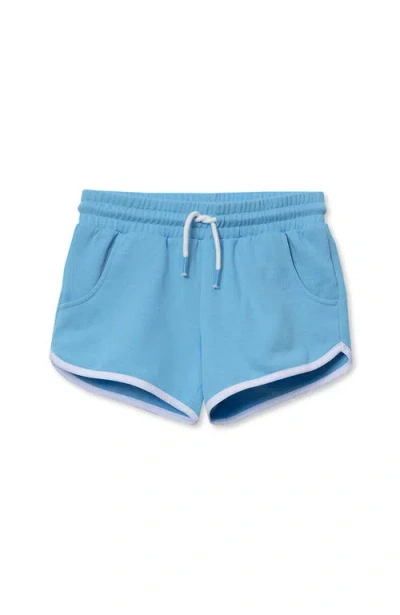 Lands' End Kids'  Girls Camp Shorts In Blue