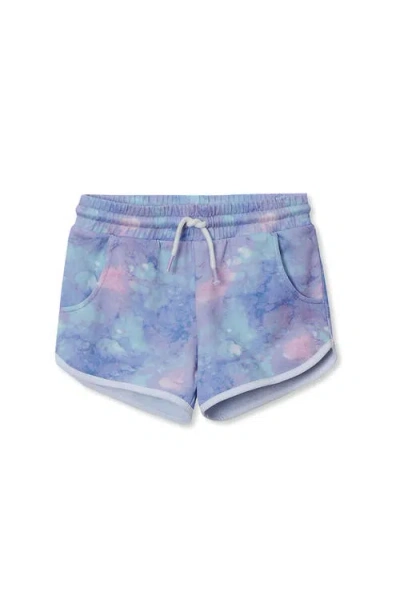 Lands' End Kids'  Girls Camp Shorts In Blue